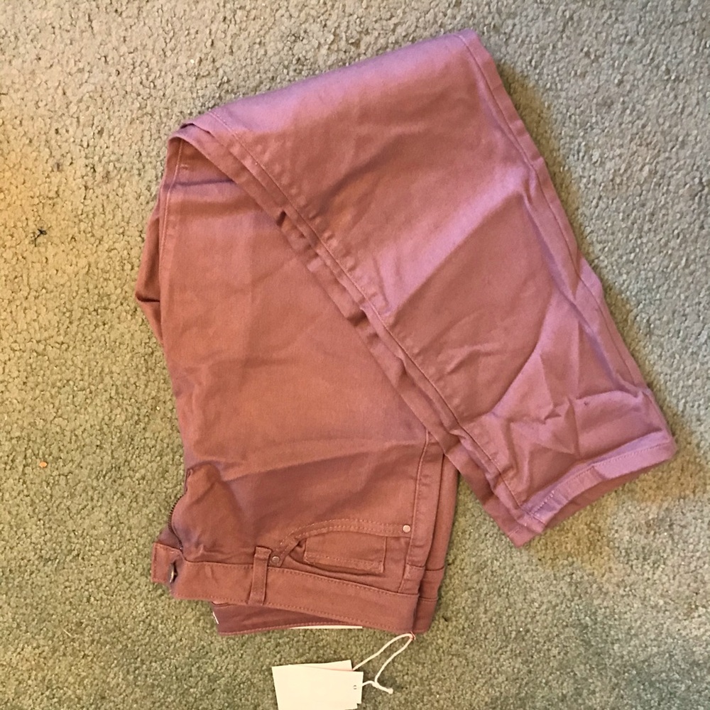 Pink jeans